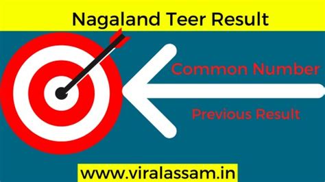 nagaland teer result chart